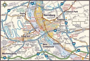 Antique Map Collectors Prints: Reference Maps, 139265785