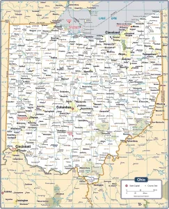 Fine Art Storehouse Maps Prints: Reference Maps