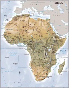 Wall Decor Maps Prints: Reference Maps