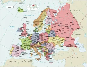 Fine Art Storehouse Maps Prints: Reference Maps