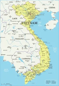 Vietnam Reference Map Print (Reference Maps)