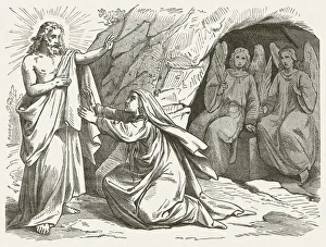 Mary Magdalene and the Risen Jesus (John 20), published 1877 Mary Magdalene and the Risen Jesus (John 20), published 1877