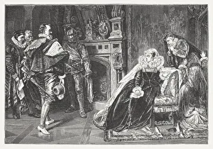Mary Stuart (1542-1587) receives the death sentence, by Piloty Mary Stuart (1542-1587) receives the death sentence, by Piloty