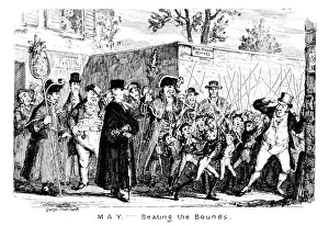 Images Dated 6th March 2016: May - Beating the Bounds