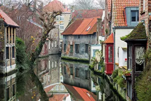 Belfries of Belgium and France Gallery: Medieval Canal