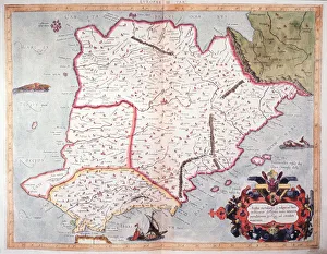 Mercator Atlas Plate II Spain and Portugal Mercator Atlas Plate II Spain and Portugal
