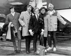 London Airport Arrivals Prints: Beach Boys Portrait In Europe