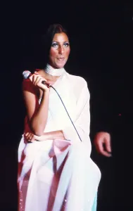 Famous Female Singers Prints: Cher Performing