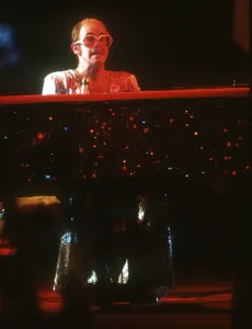 Elton John Piano Performance Print 1974