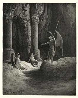 Milton's Paradise Lost - Before the gates there sat Milton's Paradise Lost - Before the gates there sat