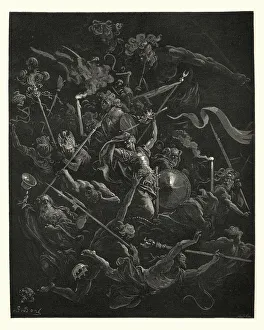 Milton's Paradise Lost - Gustave Dore Idiots, eremites and friars Milton's Paradise Lost - Gustave Dore Idiots, eremites and friars