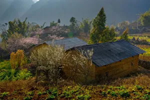 Minority village landscape in Ha Giang, Vietnam Minority village landscape in Ha Giang, Vietnam
