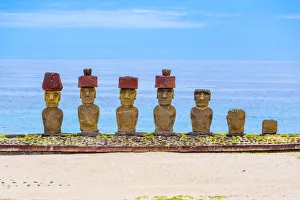 Moai by the sea Moai by the sea