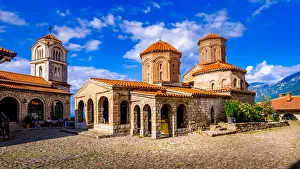 The Monastery of Saint Naum (Sveti Naum), situated along Ohrid lake, south of the city of Ohrid The Monastery of Saint Naum (Sveti Naum), situated along Ohrid lake, south of the city of Ohrid