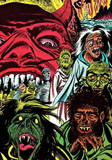 Facial Gallery: Monsters
