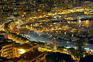 Monte Carlo Gallery: Monte Carlo Grand Prix Circuit Night View