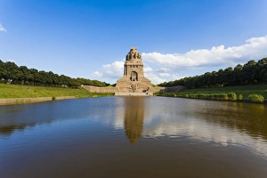 Monument to the Battle of the Nations, Voelkerschlachtdenkmal, Leipzig, Saxony, Germany Monument to the Battle of the Nations, Voelkerschlachtdenkmal, Leipzig, Saxony, Germany