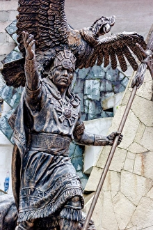 Monument of 'Condor de Machu Picchu', Aguas Calientes Monument of 'Condor de Machu Picchu', Aguas Calientes