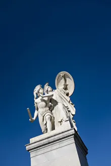 Monument to Friedrich Schinkel on the Schlossbrucke bridge, Mitte, Berlin, Germany Monument to Friedrich Schinkel on the Schlossbrucke bridge, Mitte, Berlin, Germany