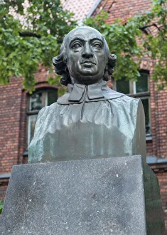 Monument to Johann Gottfried Herder at the Cathedral, Vecpilseta, Riga, Riga pilseta, Latvia Monument to Johann Gottfried Herder at the Cathedral, Vecpilseta, Riga, Riga pilseta, Latvia