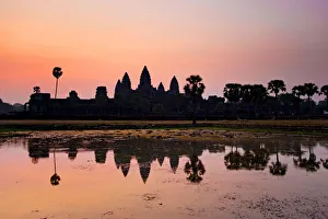 Morning in Angkor Wat, Siem Reap, Cambodia Morning in Angkor Wat, Siem Reap, Cambodia