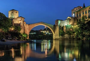 Frans Sellies Gallery: Mostar, the Old Bidge over the Neretva river, Bosnia and Herzegovina