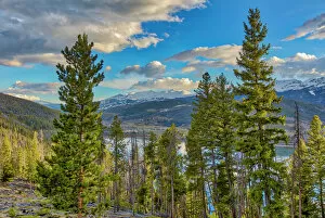 Mountain landscape, Breckenridge, Colorado, USA