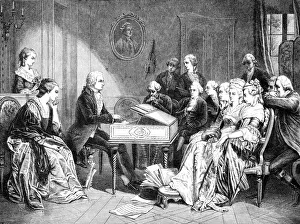 Mozart playing the first time Don Juan Mozart playing the first time Don Juan