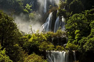 Nam Tok Thilawsu waterfall, Umpang or Um Phang area, Tak Province, Thailand, Asia Nam Tok Thilawsu waterfall, Umpang or Um Phang area, Tak Province, Thailand, Asia