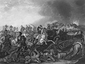Battle of Waterloo June 18, 1815 Gallery: Napoleons Old Guard Charges At Battle Of Waterloo