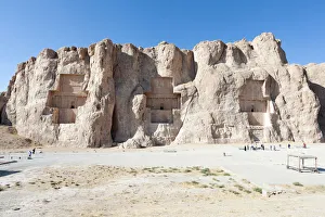 Naqsh-e Rustam persian necropolis, Shiraz, Iran Naqsh-e Rustam persian necropolis, Shiraz, Iran