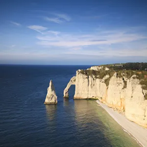 The Needle and the Aval Arch, Etretat, Normandy, France The Needle and the Aval Arch, Etretat, Normandy, France