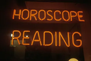 'Neon Horoscope Reading sign in Los Angeles, CA' 'Neon Horoscope Reading sign in Los Angeles, CA'