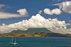 Images Dated 17th March 2008: Nevis view as seen from St Kitts