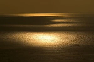 Images Dated 12th November 2004: North Pacific Ocean at Sunset, Honshu, Japan