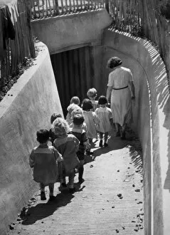 World War II (1939-1945) Gallery: Nursery Shelter