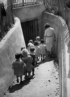 World War II (1939-1945) Gallery: Nursery Shelter