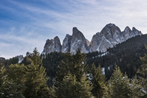 Odle mountains, from Val di Funes, Dolomites, South Tyrol, Italy Odle mountains, from Val di Funes, Dolomites, South Tyrol, Italy