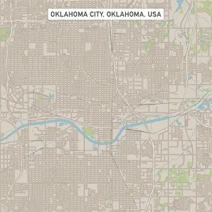 Oklahoma City Oklahoma US City Street Map Oklahoma City Oklahoma US City Street Map