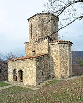 Old church at Nekresi monastery complex, Kakheti region, Georgia Old church at Nekresi monastery complex, Kakheti region, Georgia