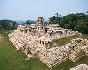 Mexico Heritage Sites Gallery: Pre-Hispanic City and National Park of Palenque Collection