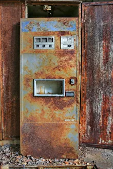 Old soda water machine within Chernobyl exclusion zone Old soda water machine within Chernobyl exclusion zone