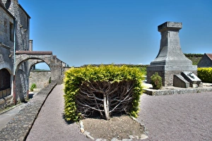 Old town of VA zelay Abbey at old town of VA zelay at Yonne department in France Old town of VA zelay Abbey at old town of VA zelay at Yonne department in France