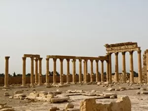 Olonnades of the Temple of Bel