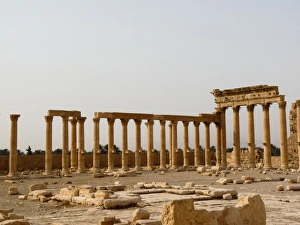 Olonnades of the Temple of Bel Olonnades of the Temple of Bel