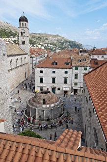 Onofrios Fountain, Old City of Dubrovnik, Croatia Onofrios Fountain, Old City of Dubrovnik, Croatia