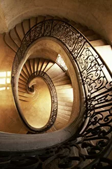 Spiral Stair Abstracts Gallery: Ornate Spiral Staircase