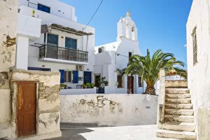 Orthodox church in Naxos town, Naxos, Greece