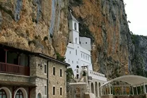 Low Angle View Gallery: Ostrog Monastery, Montenegro