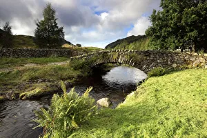 Packhorse stone bridge over Watendlath Beck Packhorse stone bridge over Watendlath Beck